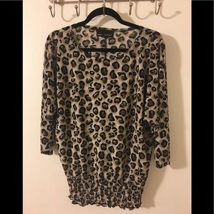 Leopard blouse